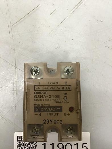 Used OMRON Solid State Relay G3NA-240B #110650