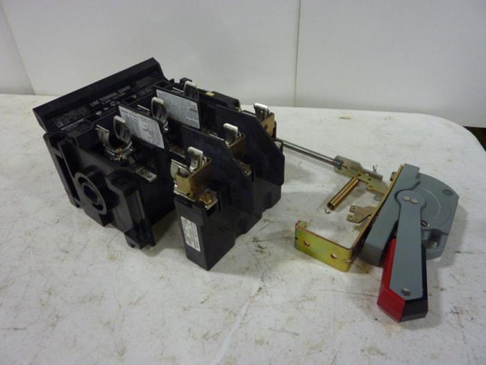 Used ALLEN BRADLEY 60 Amp Disconnect Switch 1494V-DS60 SER A #57445