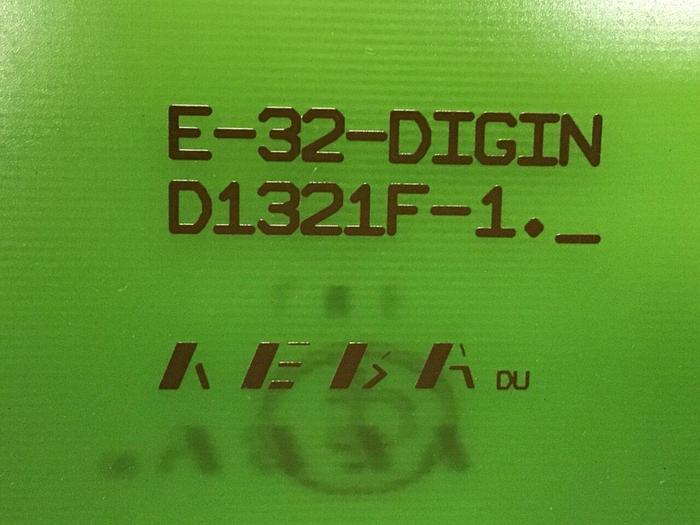 Used KEBA Input Module E-32-DIGIN D1321F-1 Used