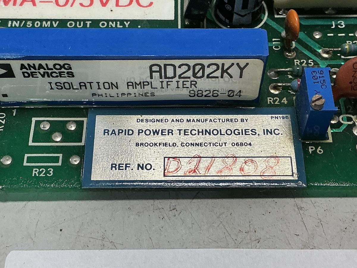 Used RAPID POWER TECHNOLOGIES A9-9821
