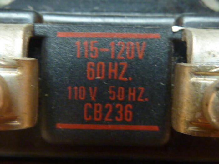 Used ALLEN BRADLEY Motor Starter Size 0 509-AOD SER B #34727