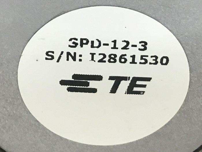 Used TE CONNECTIVITY Position Sensor SPD-12-3 #124406