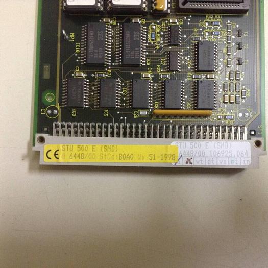 Used BACHMANN ELECTRONIC Circuit Board STU500/S E06449/00 002 Used