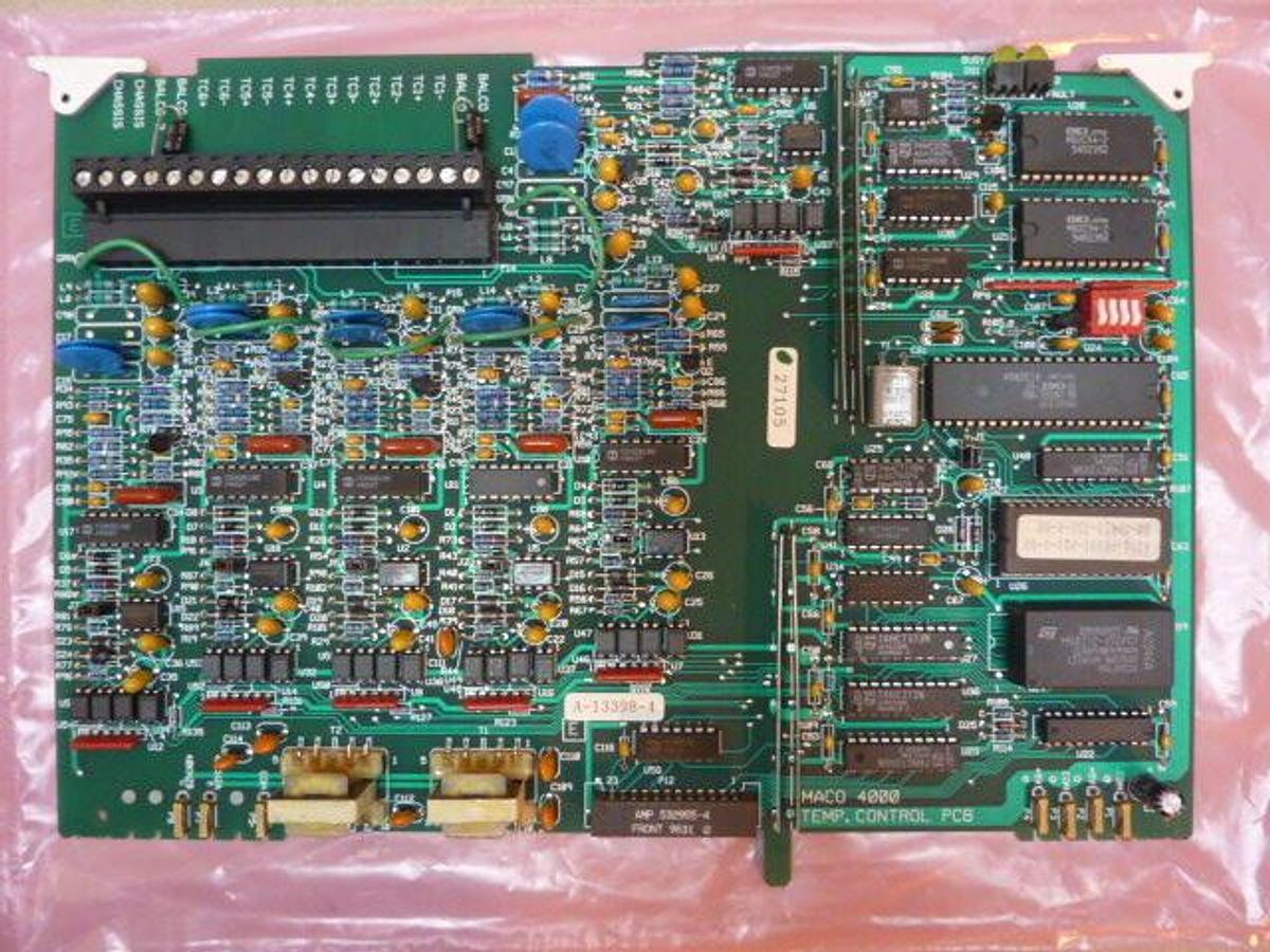 Used BARBER COLMAN Temp Control Circuit Board A-13398-4 Used
