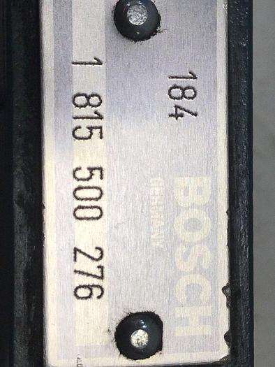 Used BOSCH Valve 1 815 500 276 #124470