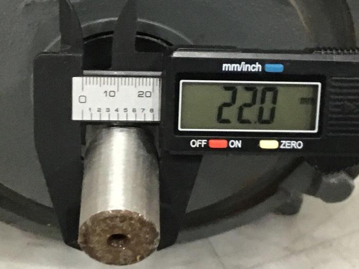 Used TECO WESTINGHOUSE 1.5 HP Inverter Duty Motor AEHH8P USED