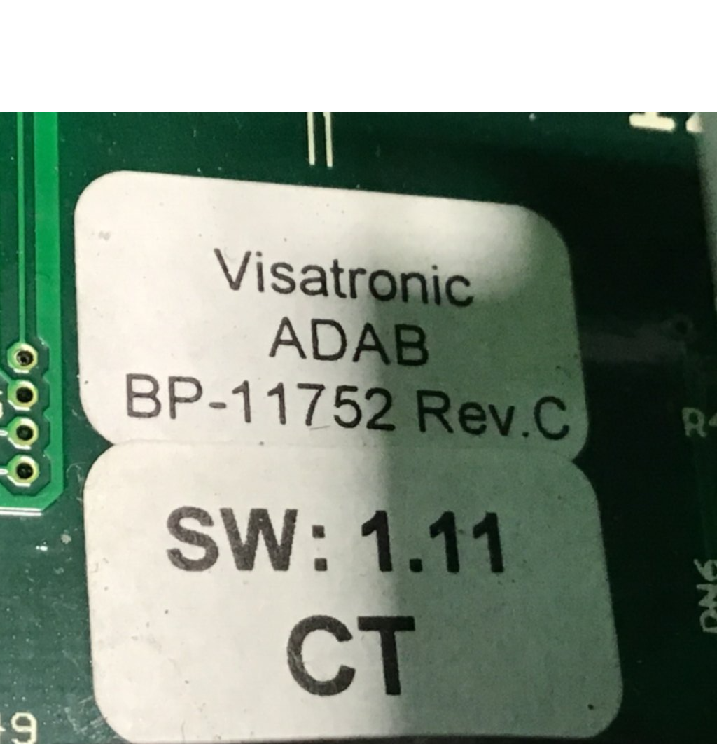Used VISATRONIC Circuit Board BP-11752 SER C USED