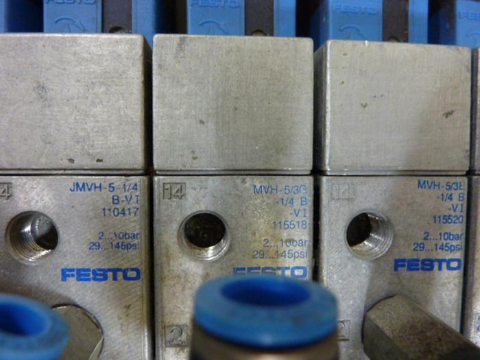 Used FESTO Control Block / Valve Terminal IFB8-02 #52774
