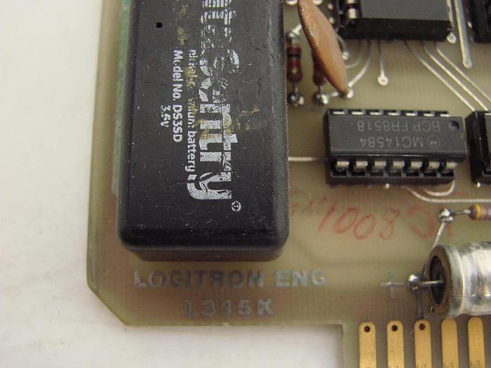 Used LOGITRON Circuit Board L315K #12350