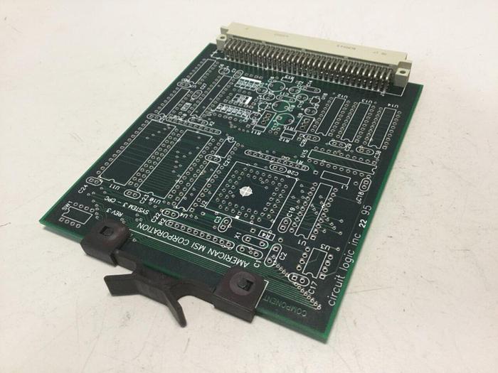 Used AMERICAN MSI Board SYSTEM 3-CPC #106268
