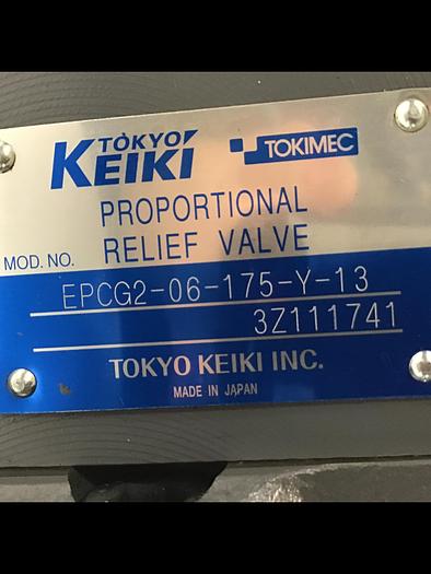 Used TOKIMEC Valve EPCG2-06-175-Y-13 Used #145516
