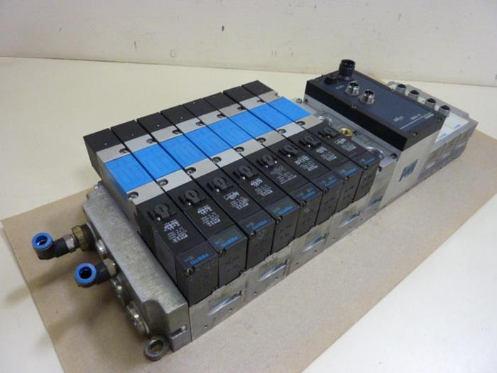 Used FESTO Control Block w/ Valves IFB8-03 #52683