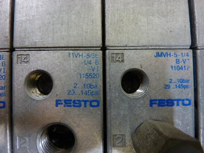 Used FESTO Control Block / Valve Terminal IFB8-02 #52774