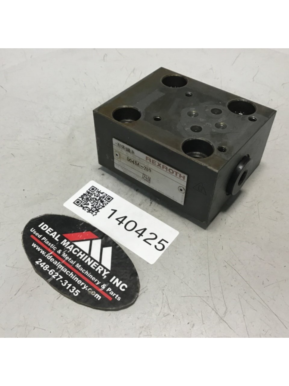 Used REXROTH Valve LFA16DBE60/12S043A-789 USED