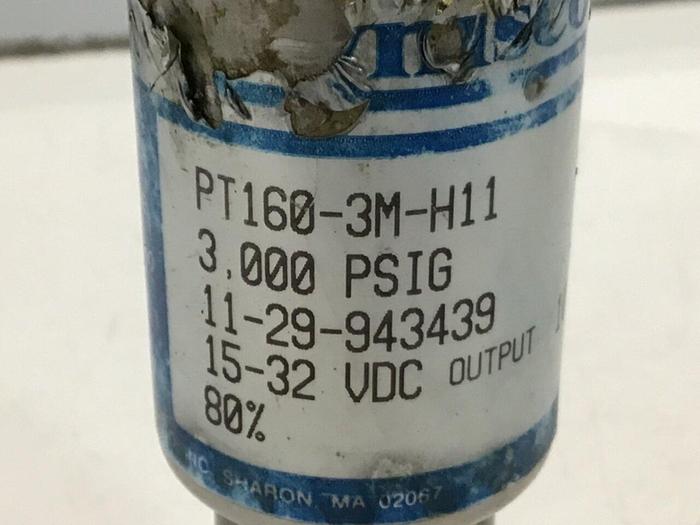 Used DYNISCO Pressure Transducer PT160-3M-H11 Used