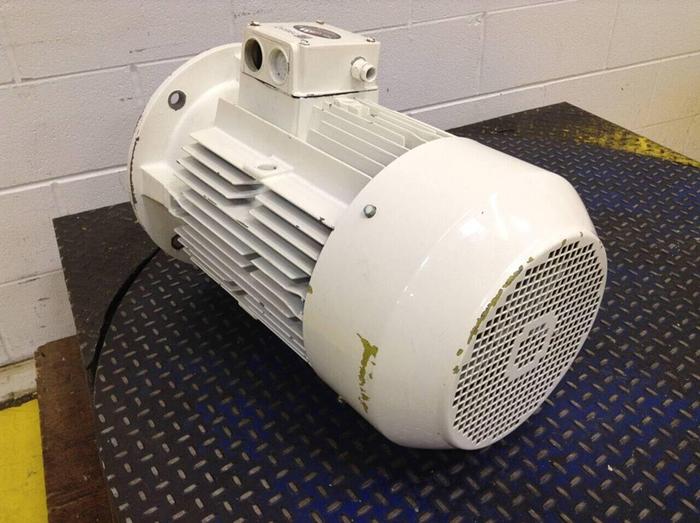 Used AEG 20 HP Motor AM 150 LO4 Q4 Used
