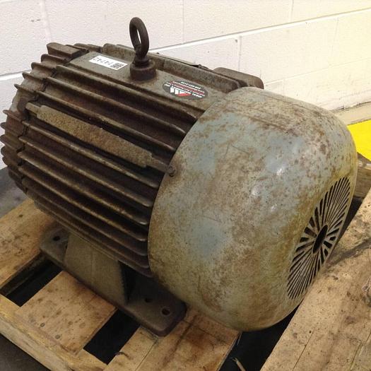 Used DELCO 20 HP AC Motor 3G4154 Used