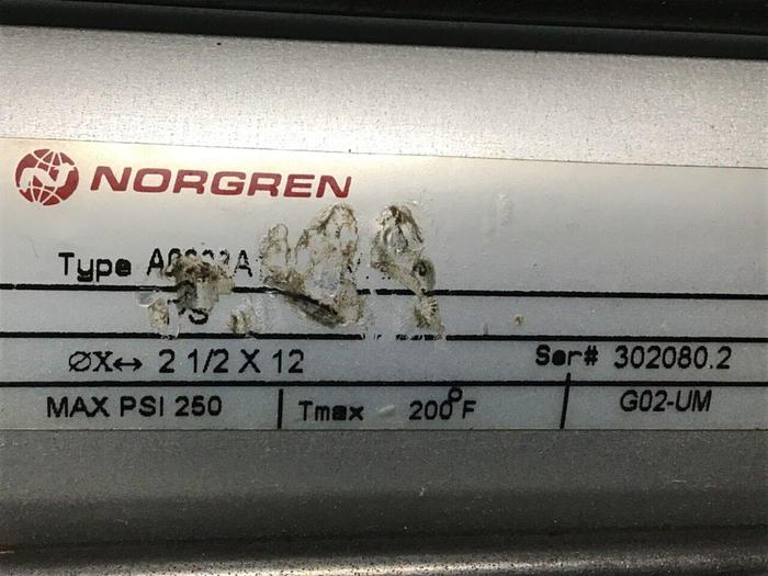 Used NORGREN Pneumatic Cylinder A0333A1 #112621