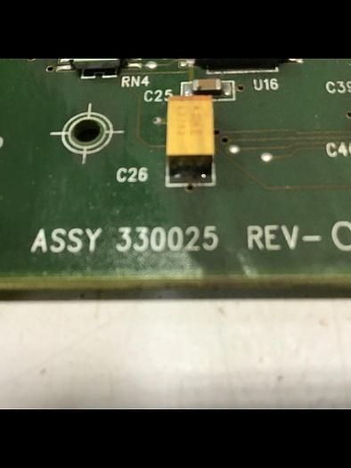 Used VAN DORN Analog Circuit Board 330025 PC330-025 Used