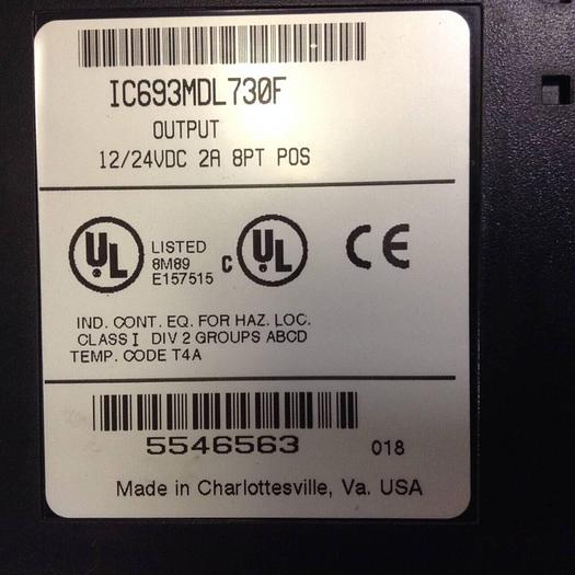 Used GE FANUC Output Module IC693MDL730F #87139