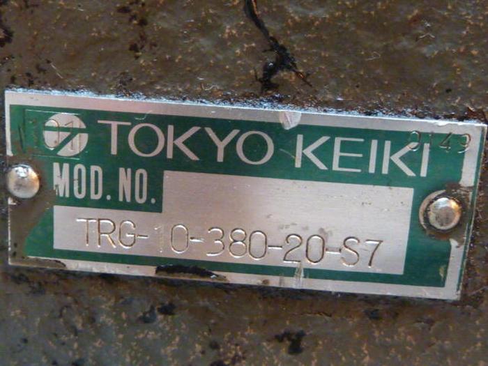Used TOKYO KEIKI Valve TRG-10-380-20-S7 #36168