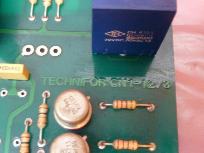 Used TECHNIFOR circuit board CN1-12/3 #34183