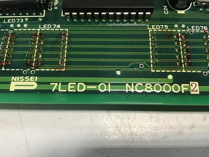 Used NISSEI Circuit Board  7LED-01 4TP-0B127 USED
