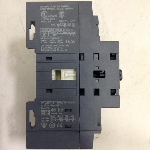 Used ABB Disconnect Switch OT100E3 #82871
