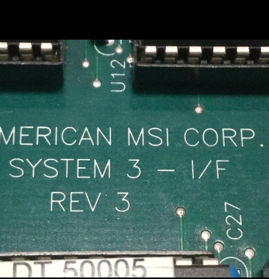 Used AMERICAN MSI Circuit Board 3000.020.096 USED