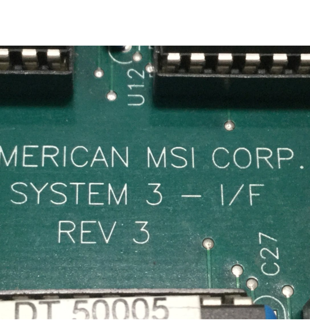 Used AMERICAN MSI Circuit Board 3000.020.096 USED