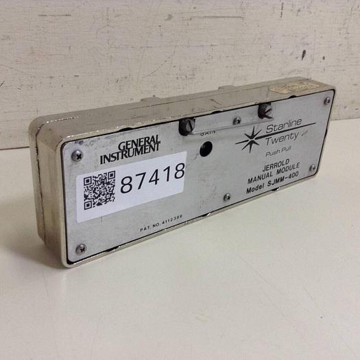 Used GENERAL INSTRUMENT Trunk Amplifier SJMM-400 #87418