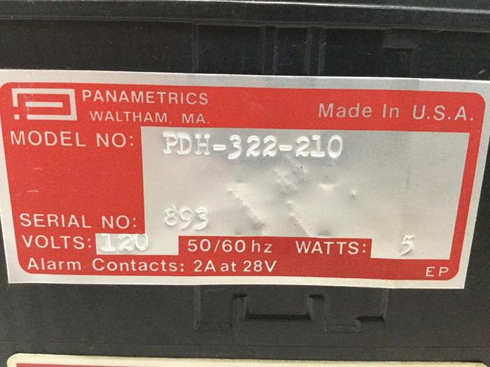 Used PANAMETRICS Hygrometer PDH-322-210 #111121
