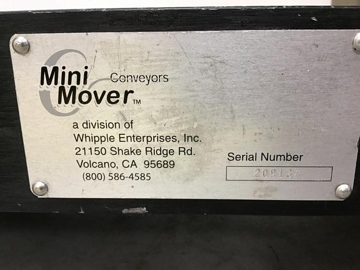 Used MINI MOVER Conveyor 47X15 BELT USED DNL SCRAPPED