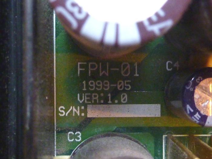 Used POWER MISER Control Board FPW-01 #24897