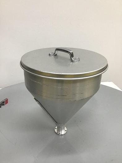 Used GENERIC Hopper w/ Lid 13X13HOP #131139