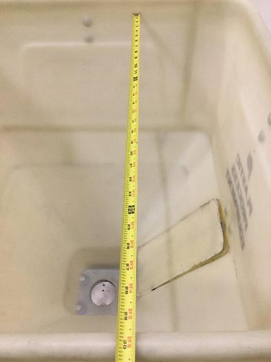 Used PPE Plastic Rolling Surge Bin MTB375 USED