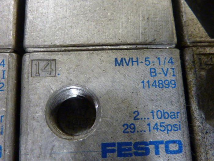 Used FESTO Control Block / Valve Terminal IFB8-02 #52853