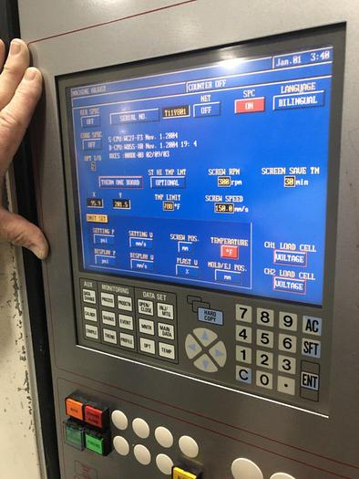 Used NISSEI 110 Ton Vertical Injection Mold Machine TD110E-9E USED