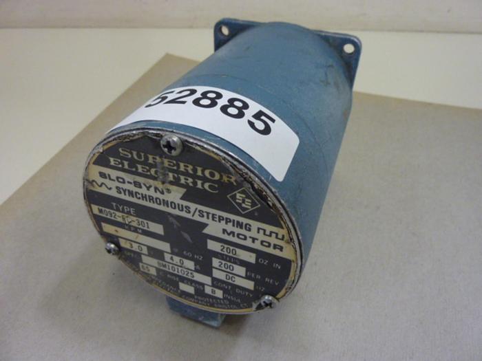 Used SUPERIOR ELECTRIC Stepping Motor M092-FC-301 #52885