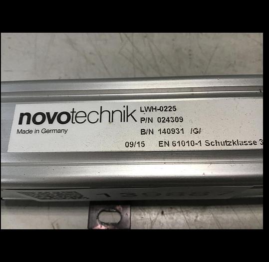 Used NOVOTECHNIK Linear Transducer LWH0225 Used