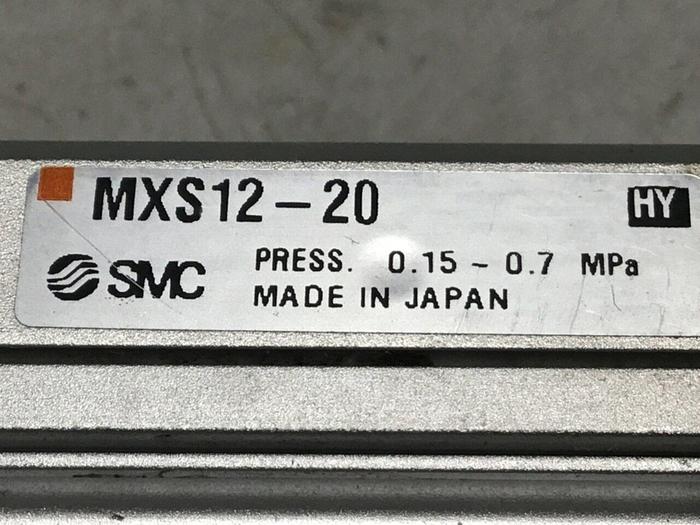 Used SMC Slide Cylinder MXS12-20 #121067