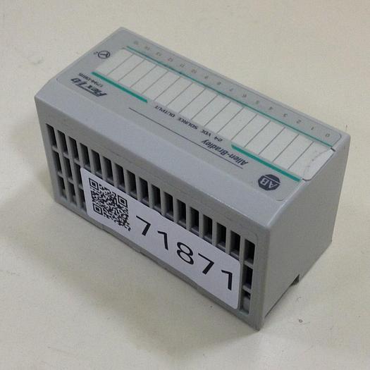 Used ALLEN BRADLEY I/O Module 1794-OB16 SER A #71871