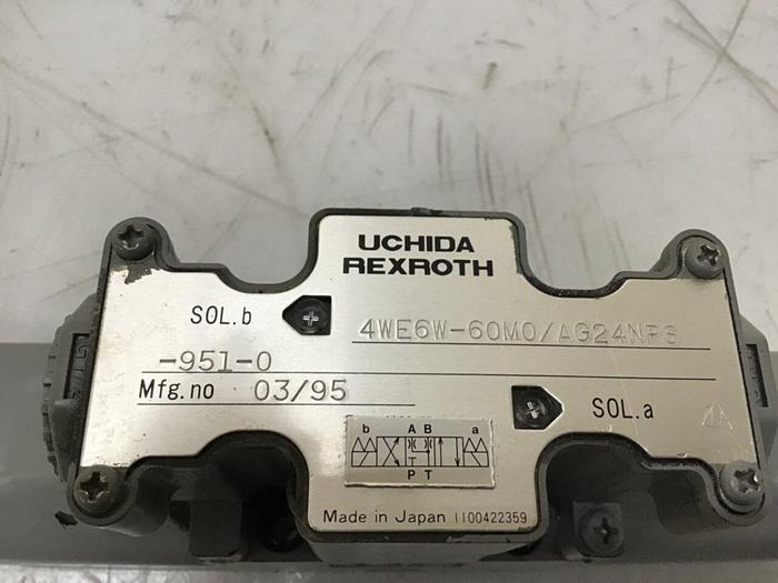 Used REXROTH Valve 4WE6W60M0/AG24NPS9510 #118219