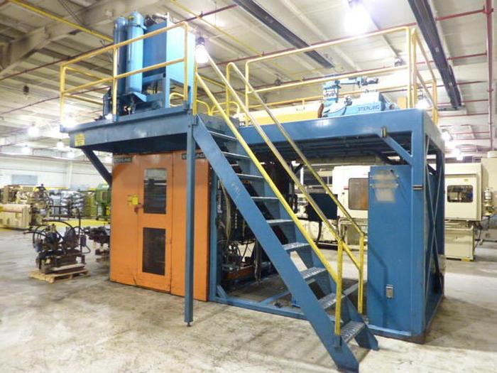 Used STERLING 50 Ton Blow Molding Machine SL33D USED