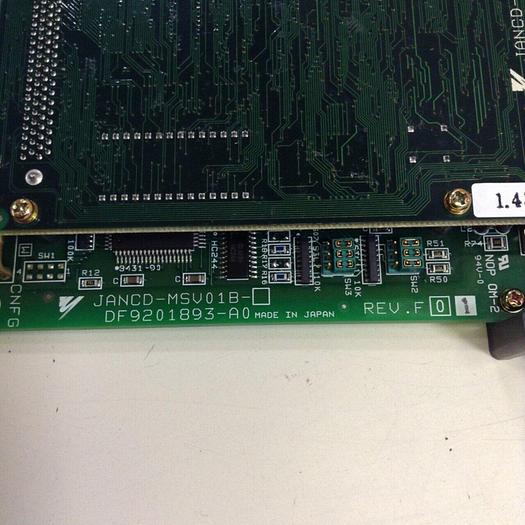 Used YASKAWA Circuit Board JANCD-MSV01B REV F01 #76713