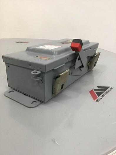 Used SQUARE D 30 Amp Safety Disconnect Switch H361AWK E1 #134669