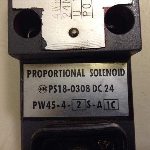 Used REXROTH Proportional Solenoid Valve 4WRZ16W150-A0/6A24NZ4/M-989-3 #82382