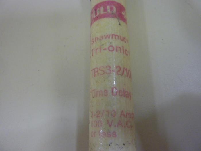 Used GOULD / SHAWMUT 3 2/10 Amp Fuse TRS3-2/10R #47393
