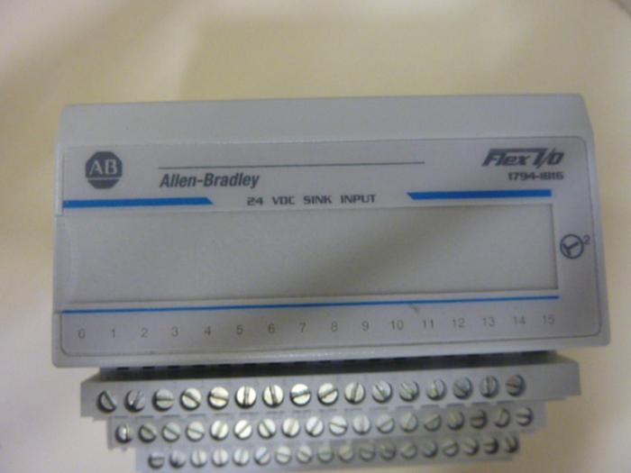 Used ALLEN BRADLEY Input Module 1794-IB16 SER A #50507