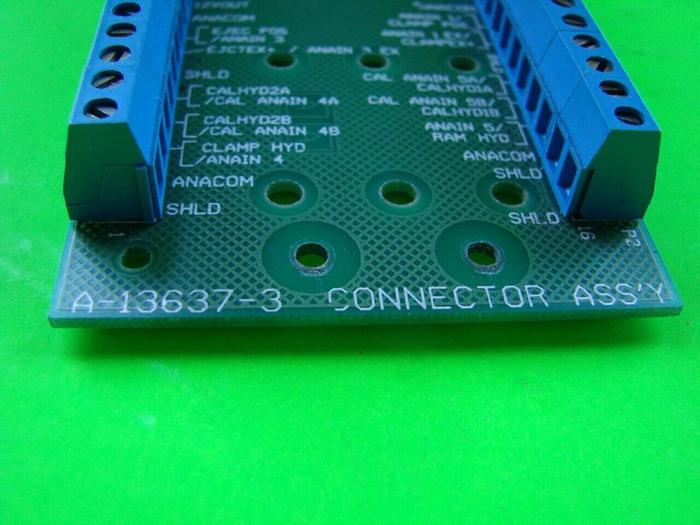 Used BARBER COLMAN Connector Assembly PC Board A-13637-3 #19641